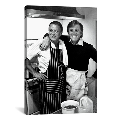 Frank Sinatra And Kirk Douglas Cooking