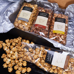 Artisanal Flavored Caramel Corn Gift Box // Set of 4