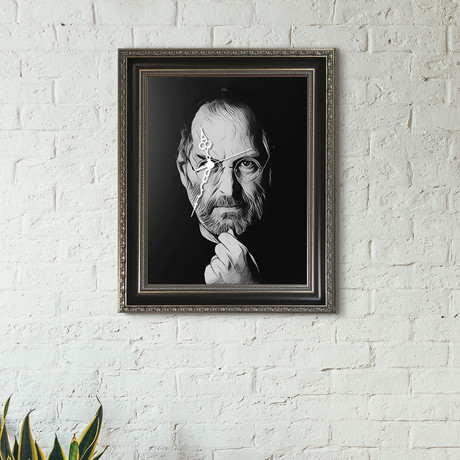 Steve Jobs (13"W x 17"H x 4"D)