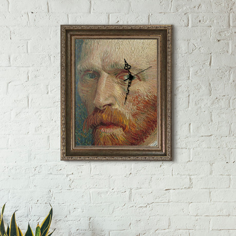 Van Gogh Self Portrait (13"W x 17"H x 4"D)