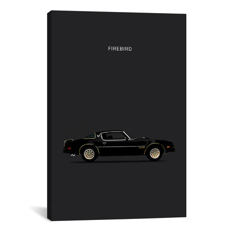 1978 Pontiac Firebird (26"W x 18"H x 0.75"D)