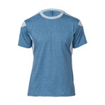 Champ Fitness Tech T-Shirt // Blue + Charcoal // Pack of 2 (L)