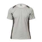 Breaker Fitness Tech T-Shirt // Charcoal + Grey // Pack of 2 (L)