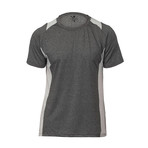 Builder Fitness Tech T-Shirt // Charcoal + White // Pack of 2 (L)