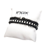 STAX Bracelet Set // Carbon Skull 