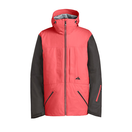 Nomad Jacket // Coral + Charcoal (XS)