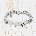 Steve Madden // Plate Curb Chain Bracelet