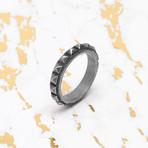 Sudded Band Ring // Size 9