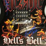 AC/DC // Band Autographed Guitar
