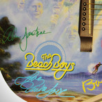 Beach Boys // Band Autographed Guitar
