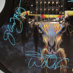 Eagles Ones Of These Nights // Band Autographed Guitar