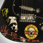 Guns N Roses // Band Autographed Guitar