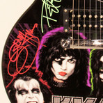 Kiss // Band Autographed Guitar