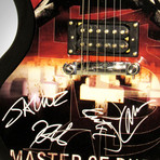 Metallica Master Of Puppets // Band Autographed Guitar