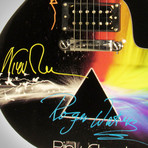 Pink Floyd Dark Side Of The Moon // Band Autographed Guitar