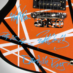 Van Halen // Band Autographed Guitar