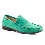 Union Square Suede Loafer // Green (US: 11)