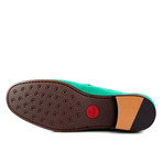 Union Square Suede Loafer // Green (US: 10.5)