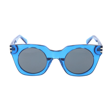 Gregor Sunglasses // Transparent Blue