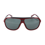 Fin Sunglasses // Burgundy + Black