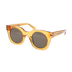 Nye Sunglasses // Transparent Orange