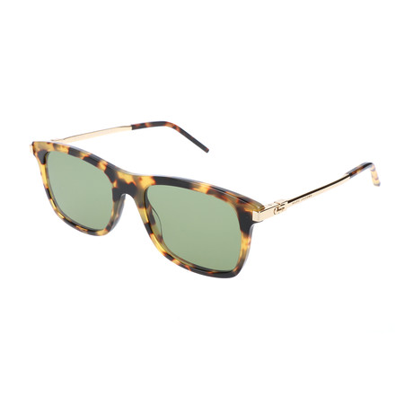 Men's Bredley Polarized Sunglasses // Gold + Havana