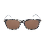 Men's Keagan Sunglasses // Gray Havana + Dark Ruthenium