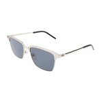 Atkin Sunglasses // Silver Metal