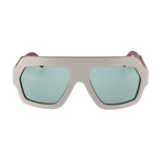 Barnaby Sunglasses // Grey + Burgundy