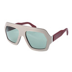 Barnaby Sunglasses // Grey + Burgundy