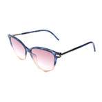 Women's 47-S TOW-FW Sunglasses // Havana Blue + Pink