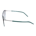 Unisex 25-S TVP-GY Sunglasses // Gray + Green
