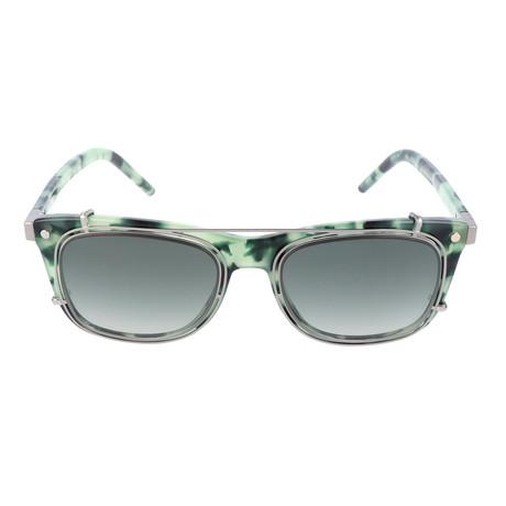 Marc Jacobs Gordon Sunglasses // Green Havana