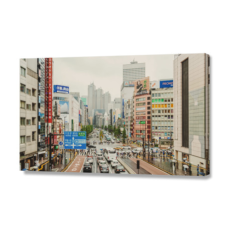 Tokio III // Stretched Canvas (24"W x 16"H x 1.5"D)