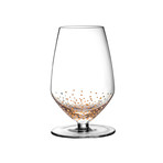 Gold Luster Sauvignon Wine Glasses // Set of 4