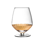 Daphne Pinot Noir Glasses // Gold // Set of 4