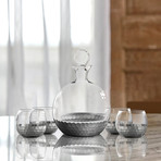 Daphne Decanter Set // Platinum