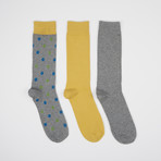 Dotted Crew Socks // 3 Pairs