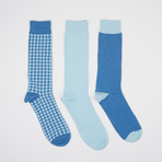 Deep Water Mini Hounds Crew Socks // 3 Pairs