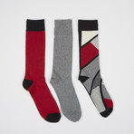 Chili Artup Crew Socks // 3 Pairs