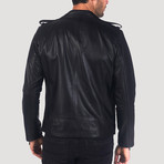 Union Leather Jacket // Black (3XL)