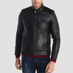 Haight Leather Jacket // Black (L)