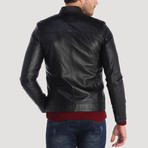 Haight Leather Jacket // Black (XL)