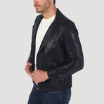 Vermont Leather Jacket // Black (M)
