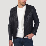 Vermont Leather Jacket // Black (3XL)