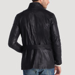 Alley Leather Jacket // Black (S)