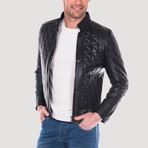 Clarion Leather Jacket // Black (3XL)