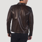 Skyline Leather Jacket // Chestnut (XS)
