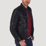 Yerba Leather Jacket // Black (L)