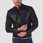 Yerba Leather Jacket // Black (XL)